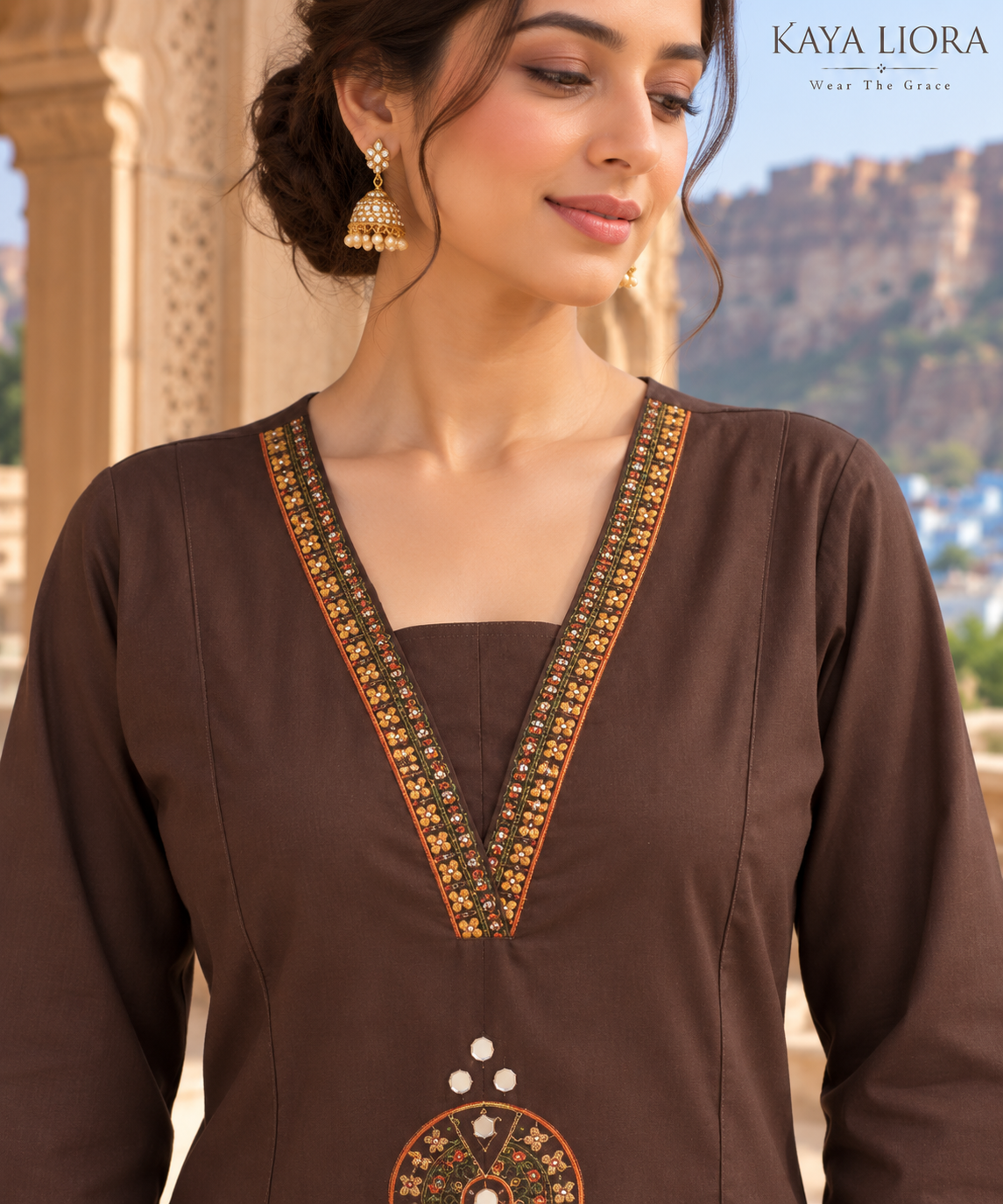 Espresso Umber – Mocha Royale 3-Piece Suit Set Thumbnail 6