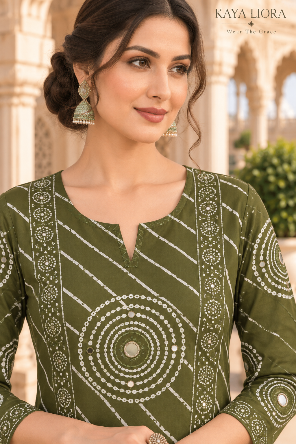Moss Green – Olive Aura 3-Piece Suit Thumbnail 6
